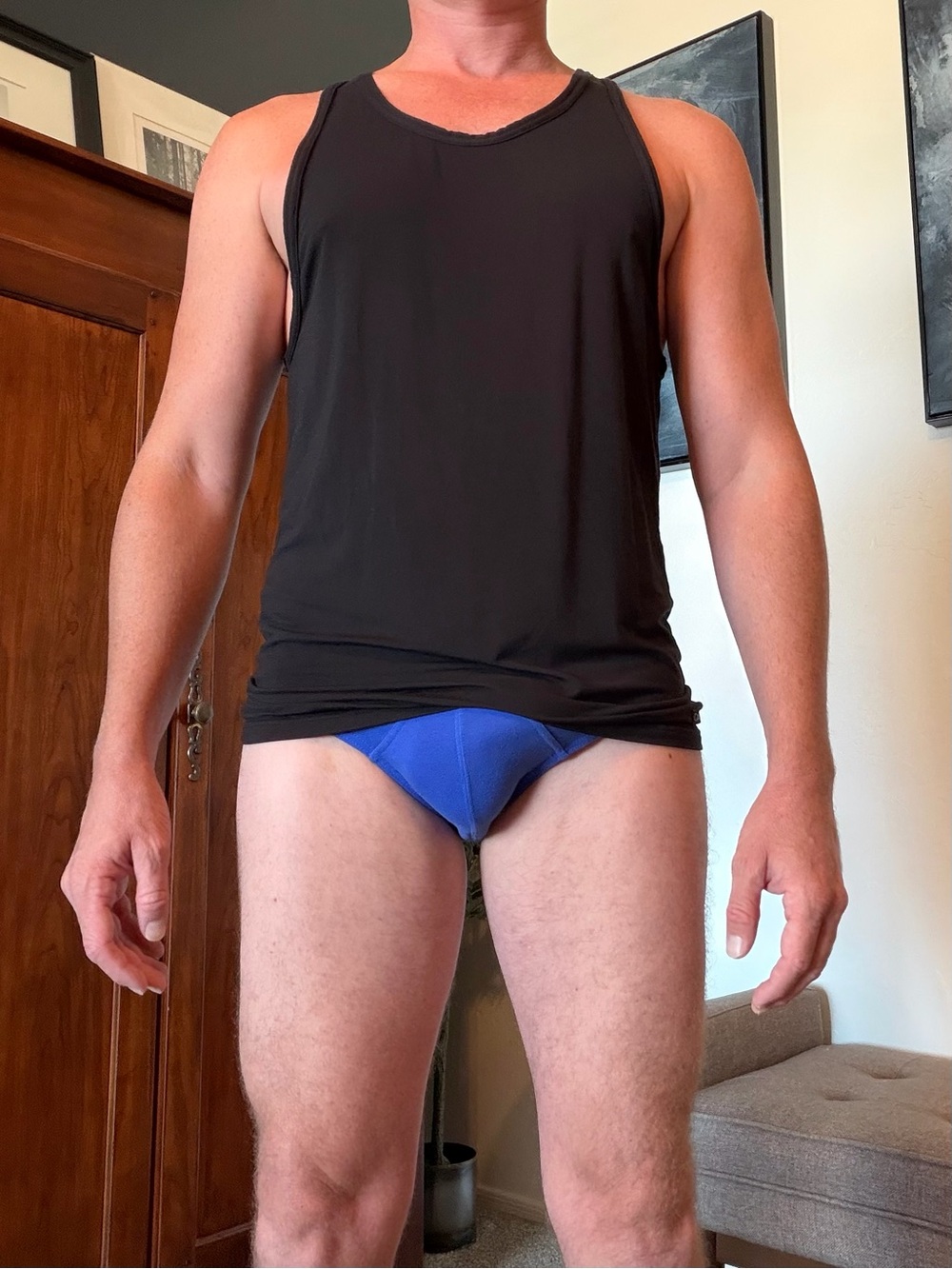 Men’s black Calvin Klein tank top - size medium